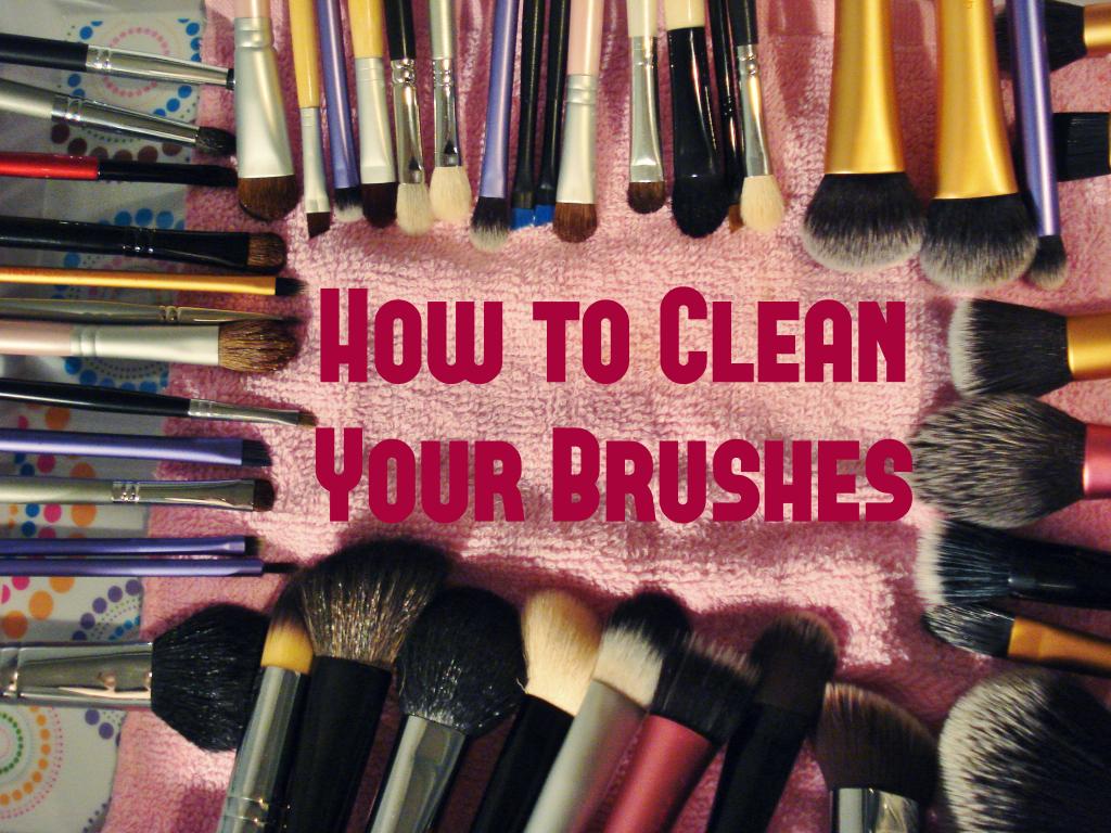 How I Clean My Makeup Brushes makeupwednesday